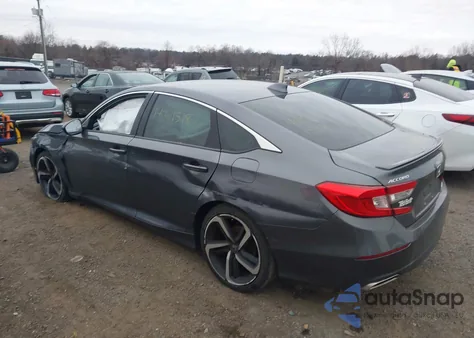 2019 Honda Accord Sport z USA, uszkodzony, nr VIN 1HGCV1F32KA109189